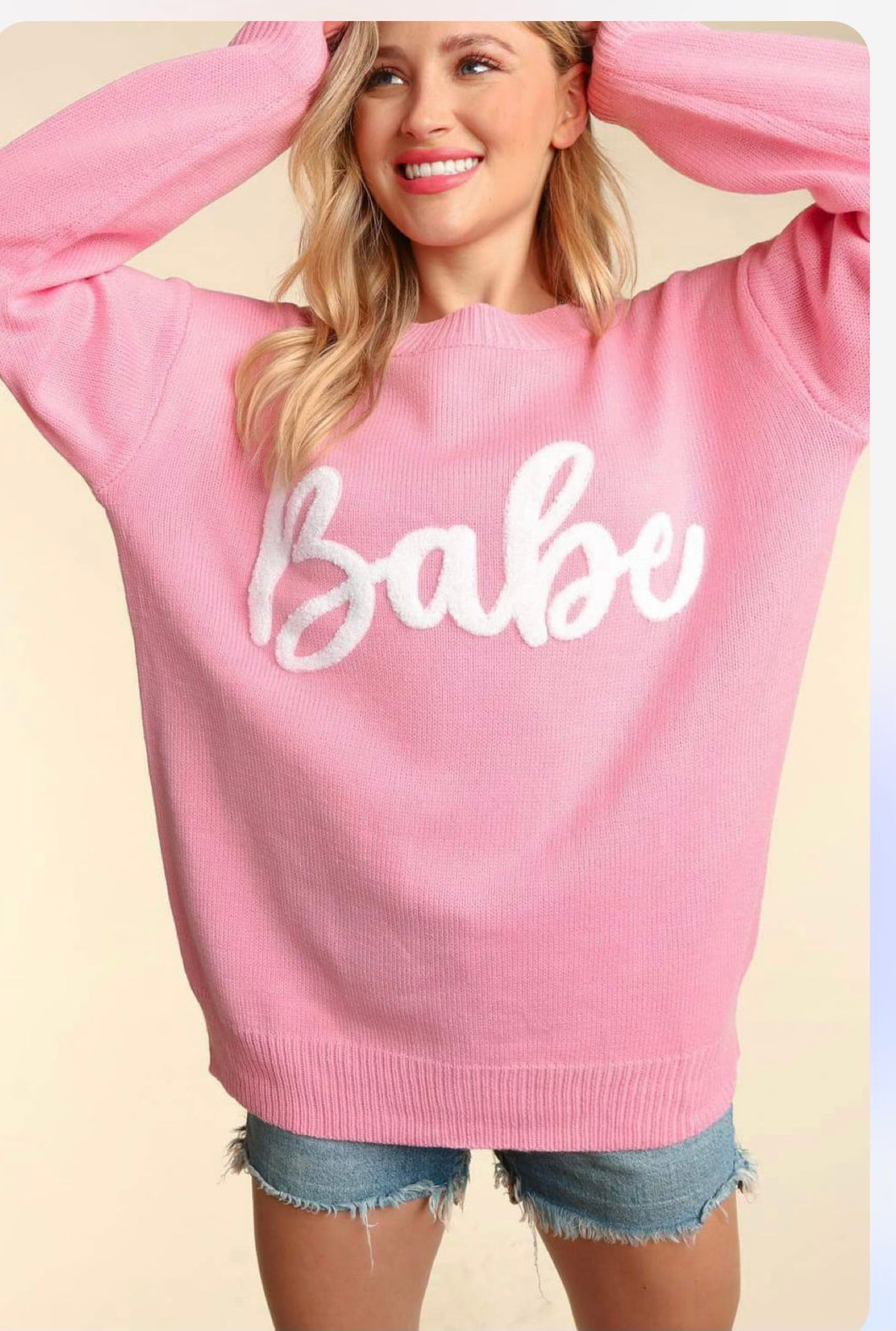 The Babe Sweater