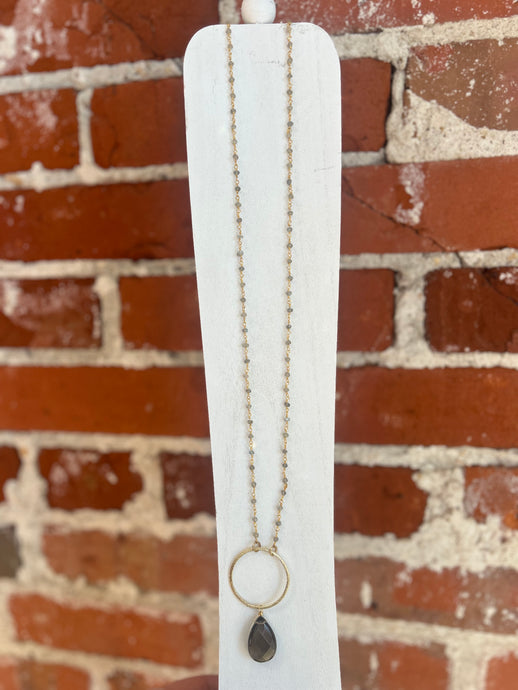 Sadie Long Pendant Necklace