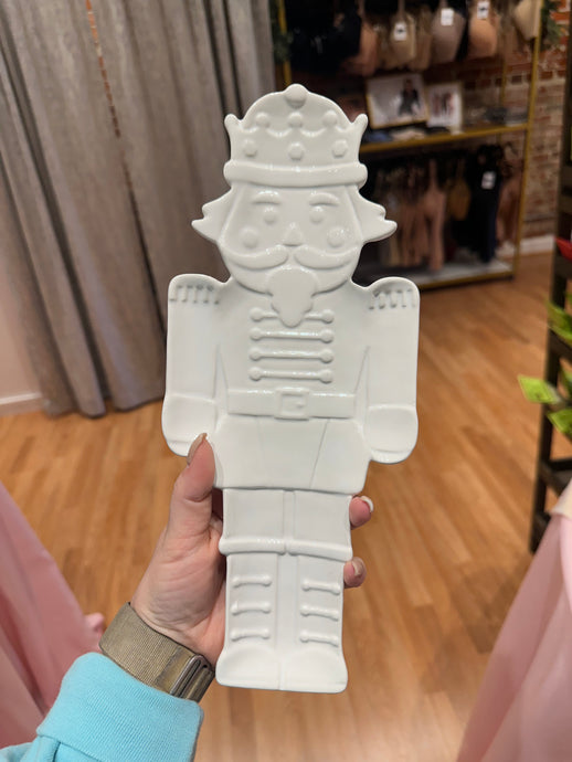 Nutcracker Shaped Platter