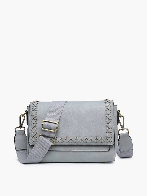 Francesca Whipstitch Crossbody Bag