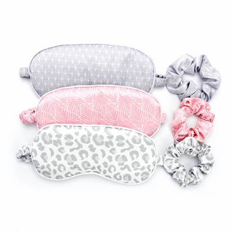 Lemon Lavender Eye Mask and Scrunchie Set